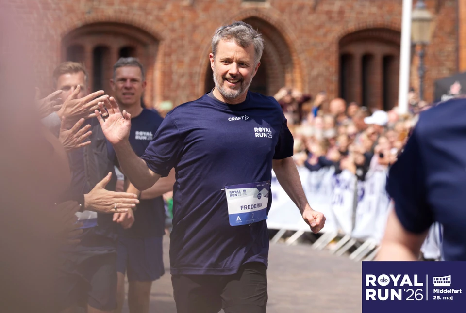 H.M. Kongen skal løbe i Middelfart til Royal Run