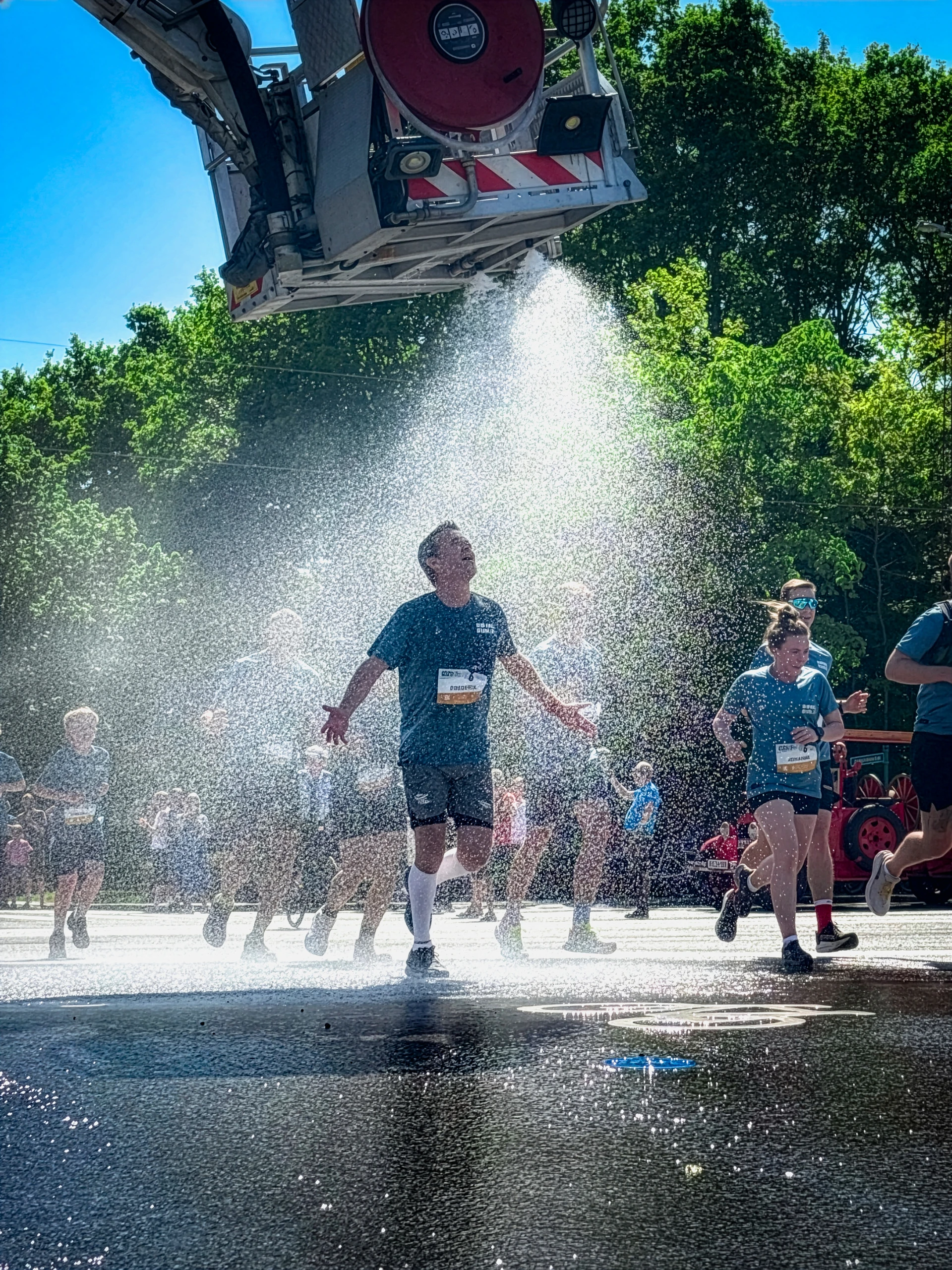 HMK Kongen på 5 km-ruten til Royal Run
